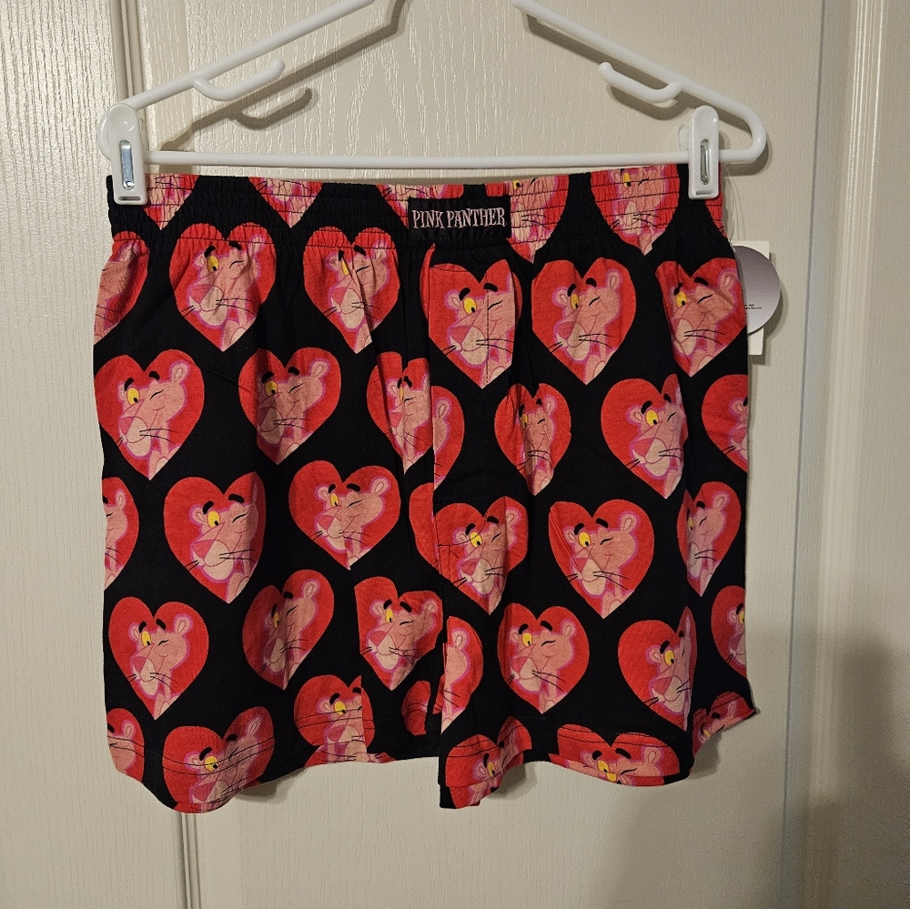 Pink Panther Cartoon Character Boxer Shorts NWT Large 36 38 Vintage